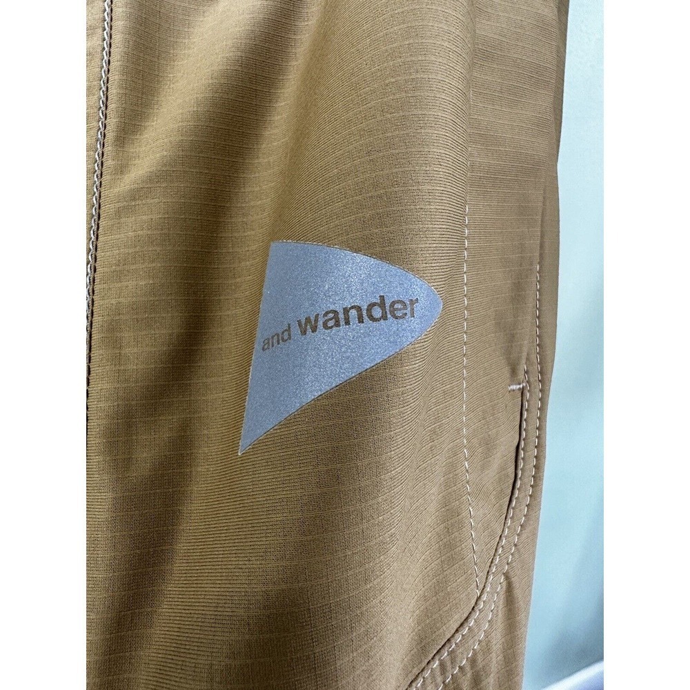 And Wonder Raschel Ripstop Vest Mens Size 3 M Hiking Outdoor Japan Brown​​​ - Picture 3 of 9